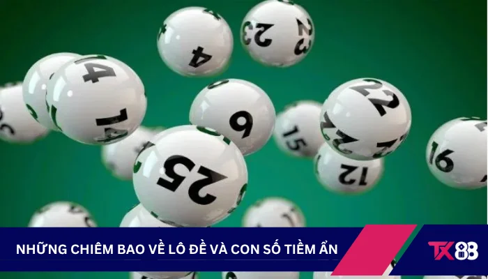 Những chiêm bao về lô đề và con số tiềm ẩn